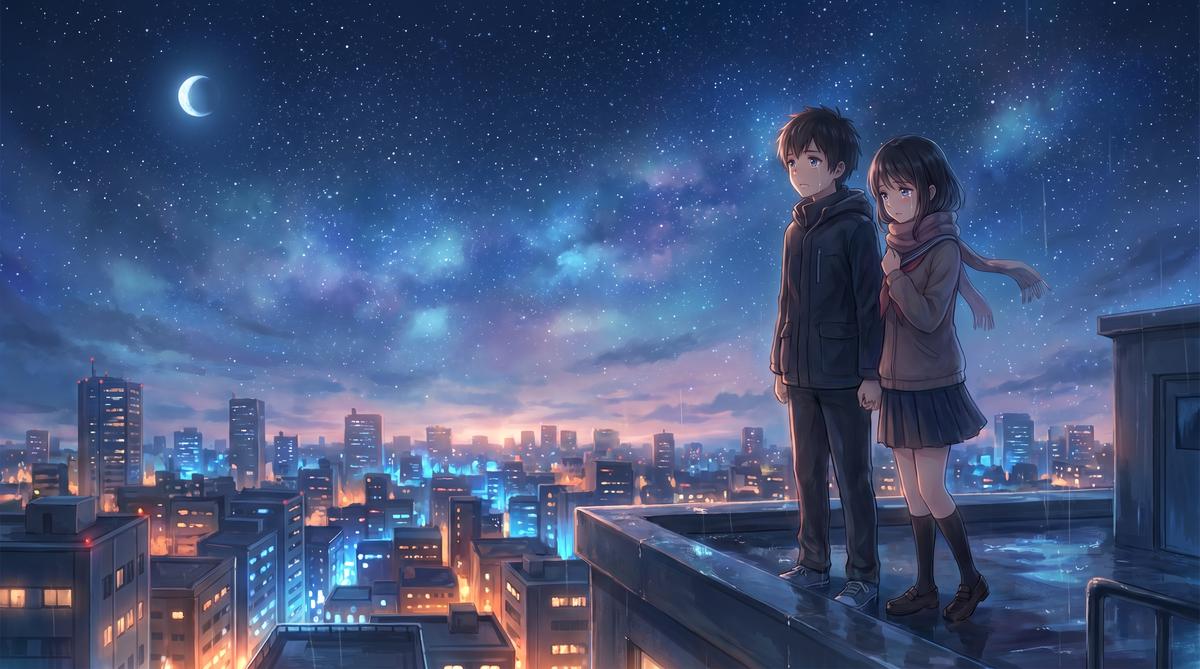 少萝动漫-星夜恋歌